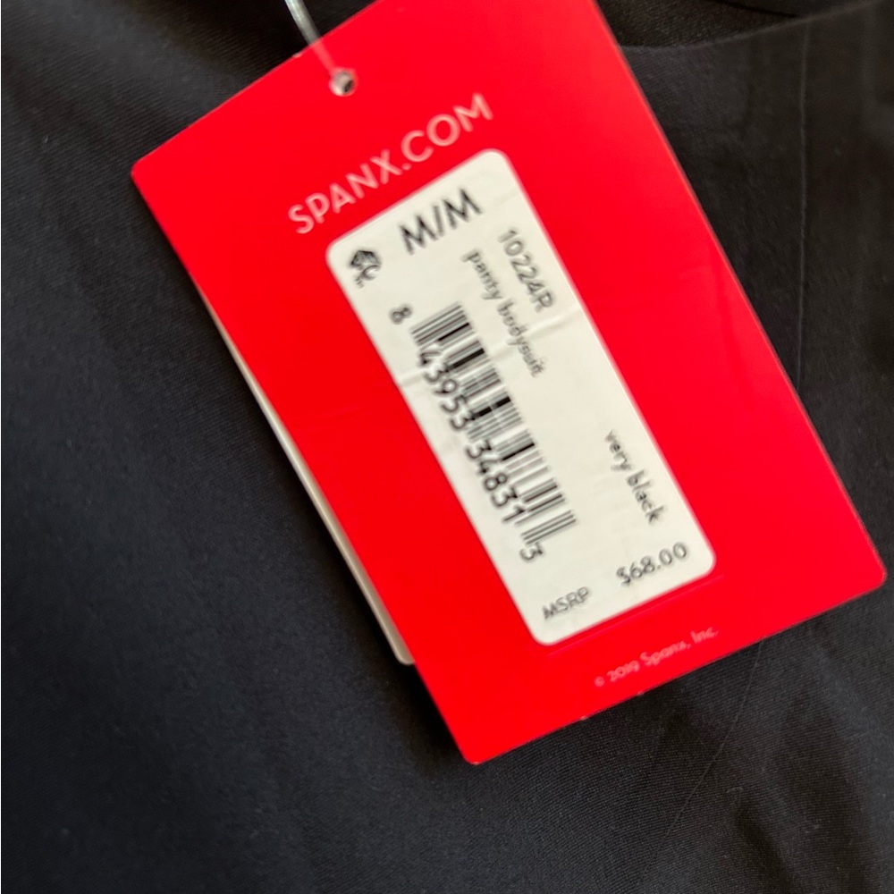 NWT Spanx Thinstincts Panty Bodysuit Very Black M - Picture 4 of 12